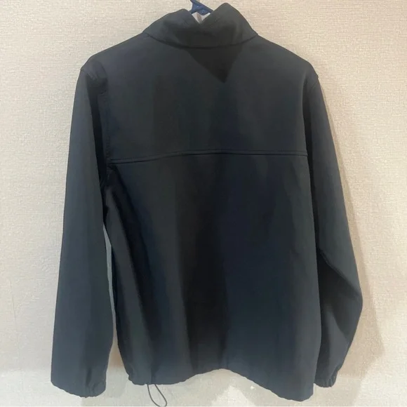 Columbia Black Full-Zip Jacket Mens Casual Winter Fall Medium Everyday Work  Goo - Picture 8 of 9